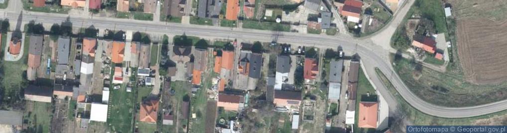 Zdjęcie satelitarne Grodziec Mały ul.