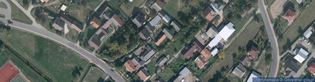 Zdjęcie satelitarne Grodzisko Górne ul.