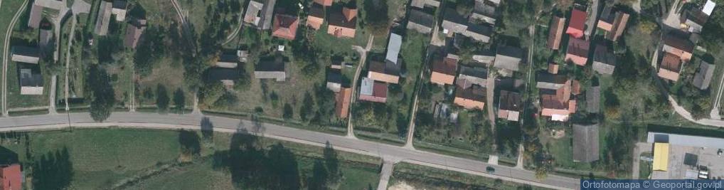 Zdjęcie satelitarne Grodzisko Górne ul.