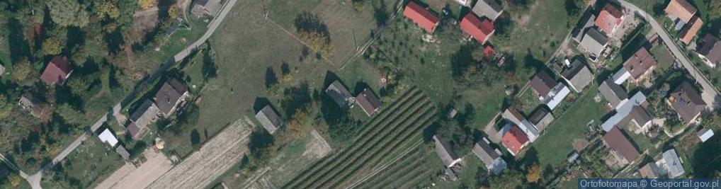 Zdjęcie satelitarne Grodzisko Górne ul.