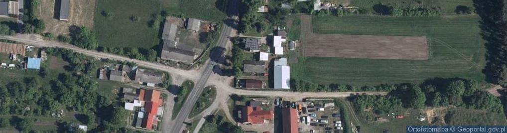 Zdjęcie satelitarne Gronów ul.