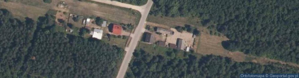 Zdjęcie satelitarne Grudzeń-Las ul.