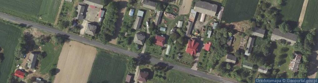 Zdjęcie satelitarne Gruszka Mała Druga ul.