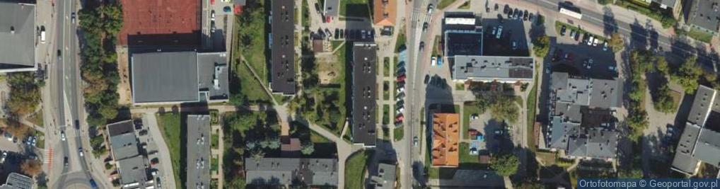 Zdjęcie satelitarne Grunwaldzka ul.