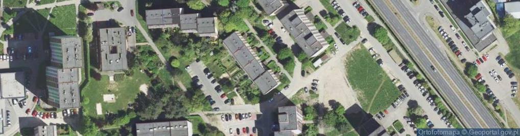 Zdjęcie satelitarne Grunwaldzka ul.