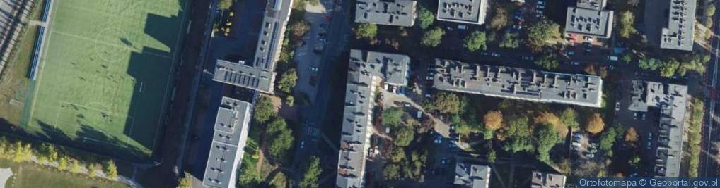 Zdjęcie satelitarne Grażyńskiego Michała ul.