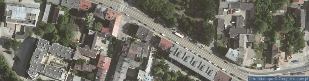 Zdjęcie satelitarne Grzegórzecka ul.
