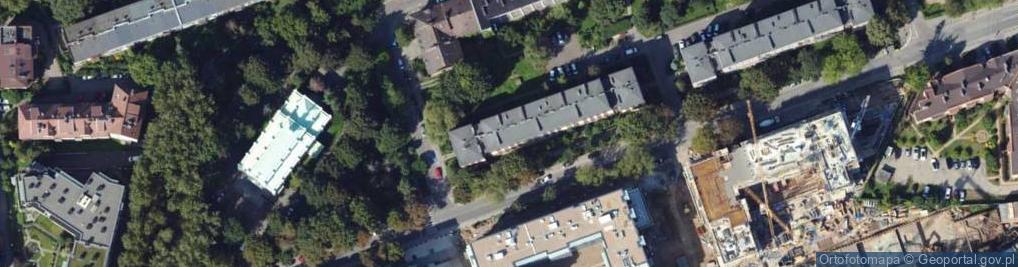 Zdjęcie satelitarne Grzegórzecka ul.