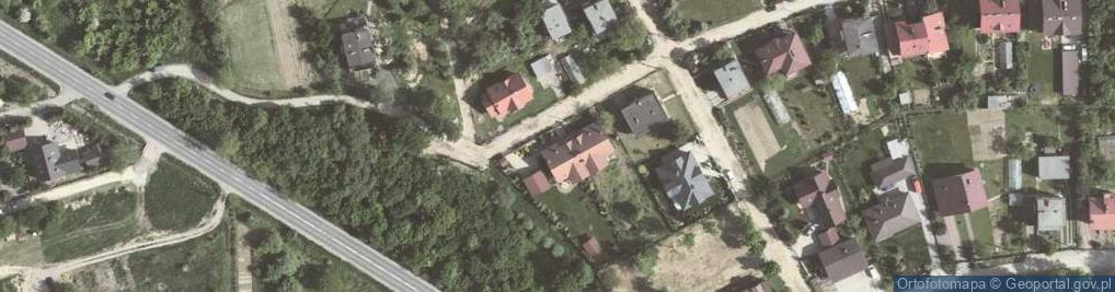 Zdjęcie satelitarne Grąby ul.