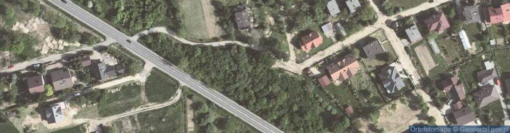Zdjęcie satelitarne Grąby ul.