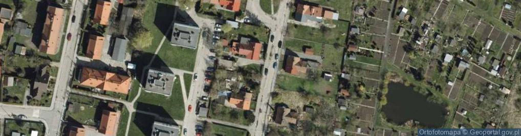 Zdjęcie satelitarne Grudziądzka ul.