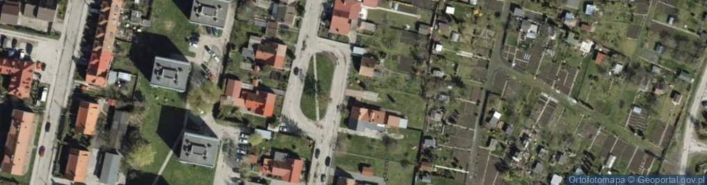 Zdjęcie satelitarne Grudziądzka ul.