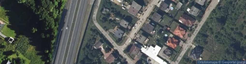 Zdjęcie satelitarne Grunwaldu ul.