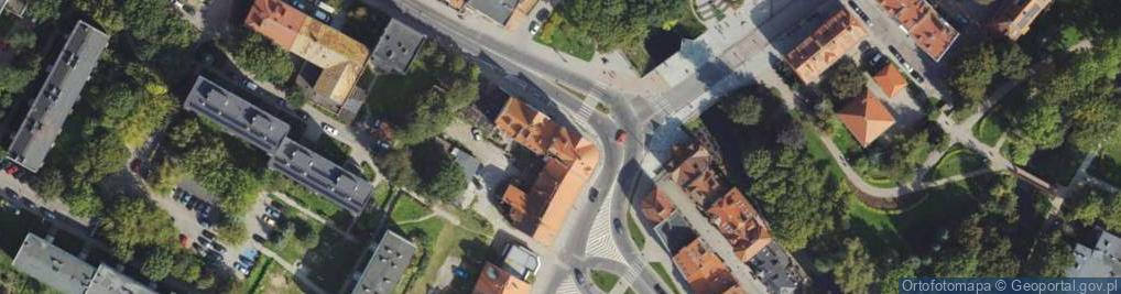 Zdjęcie satelitarne Grunwaldzka ul.