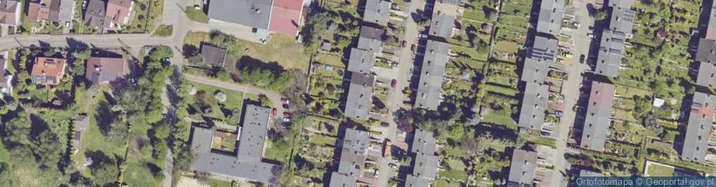 Zdjęcie satelitarne Granitowa ul.