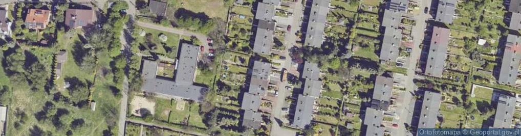 Zdjęcie satelitarne Granitowa ul.