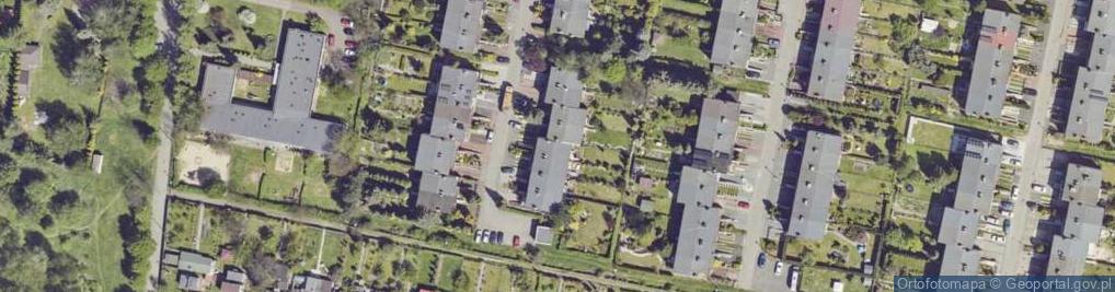 Zdjęcie satelitarne Granitowa ul.