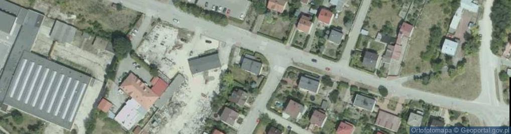 Zdjęcie satelitarne Grodziskowa ul.
