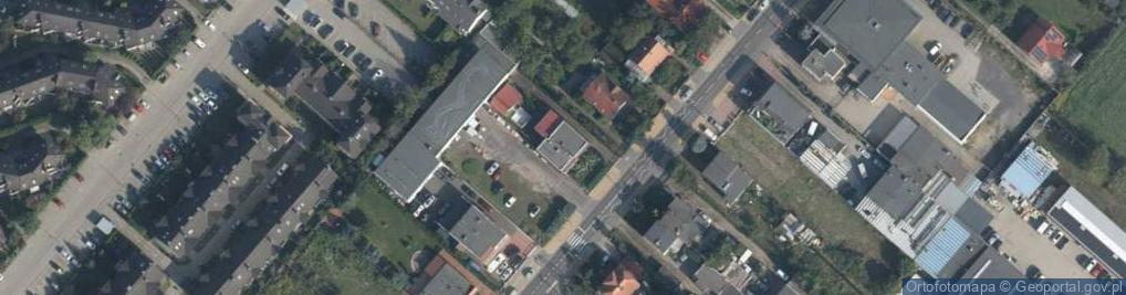 Zdjęcie satelitarne Grunwaldzka ul.