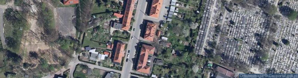 Zdjęcie satelitarne Grunwaldzka ul.