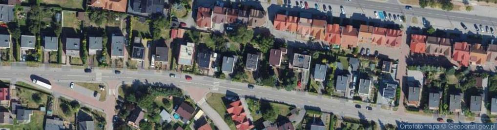 Zdjęcie satelitarne Gryfa Pomorskiego ul.