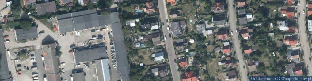 Zdjęcie satelitarne Gronowa ul.