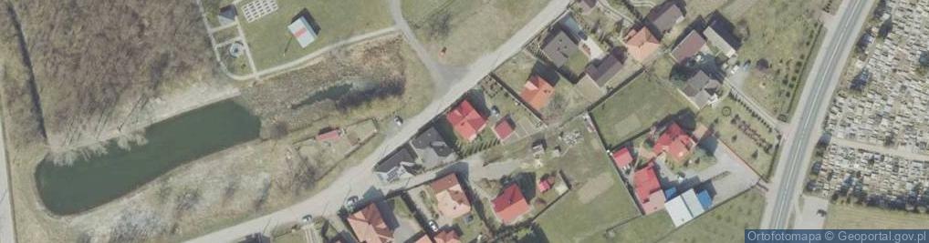 Zdjęcie satelitarne Grobla ul.