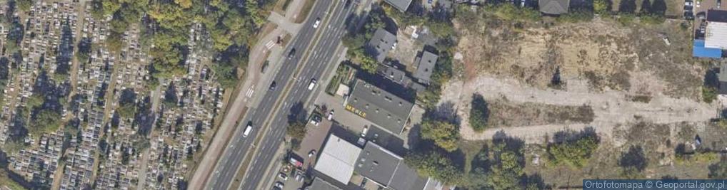 Zdjęcie satelitarne Grudziądzka ul.