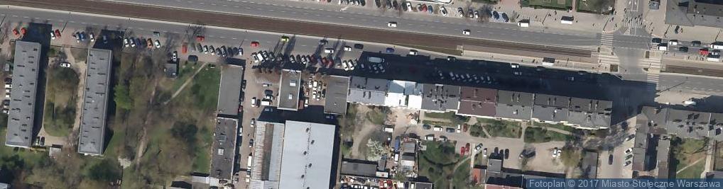 Zdjęcie satelitarne Grochowska ul.