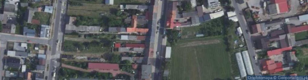 Zdjęcie satelitarne Grodziska ul.