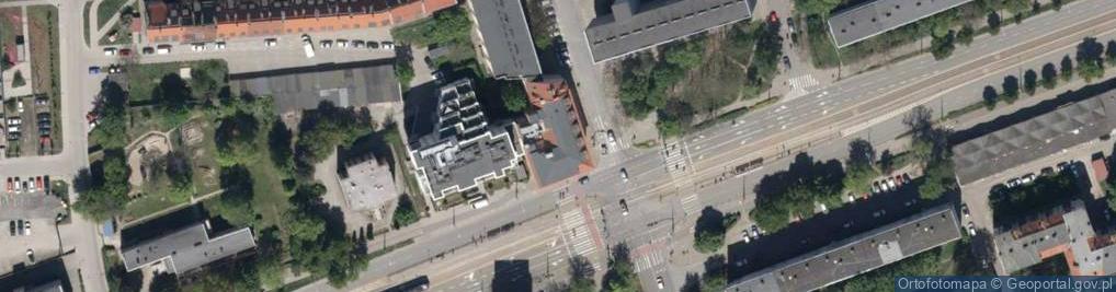 Zdjęcie satelitarne Grabiszyńska ul.