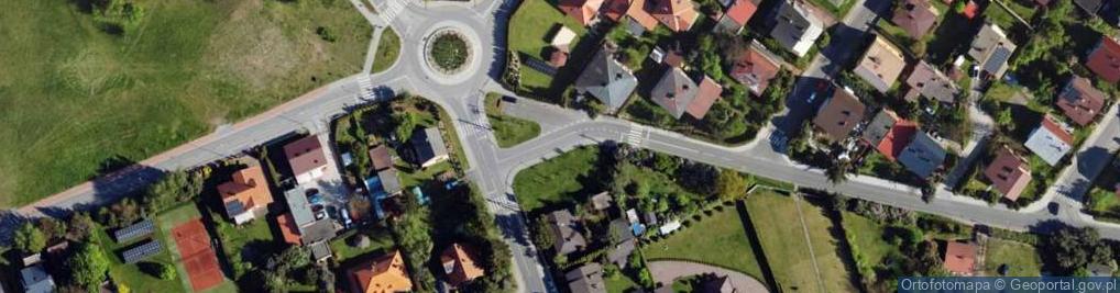 Zdjęcie satelitarne Graniczna ul.
