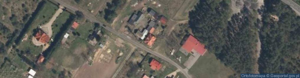 Zdjęcie satelitarne Gucin ul.