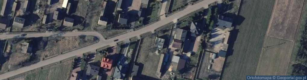 Zdjęcie satelitarne Gustawów ul.