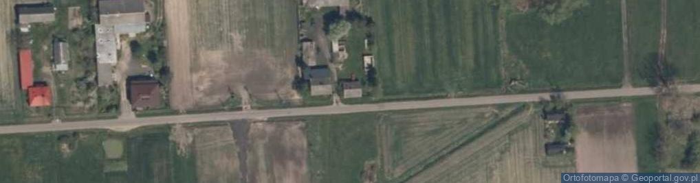 Zdjęcie satelitarne Gutów Duży ul.