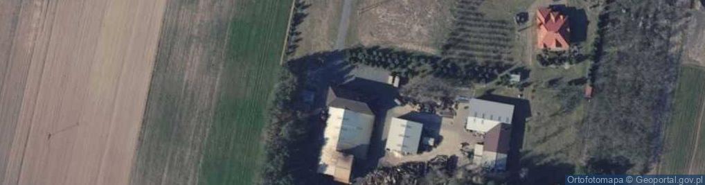 Zdjęcie satelitarne Gutów ul.