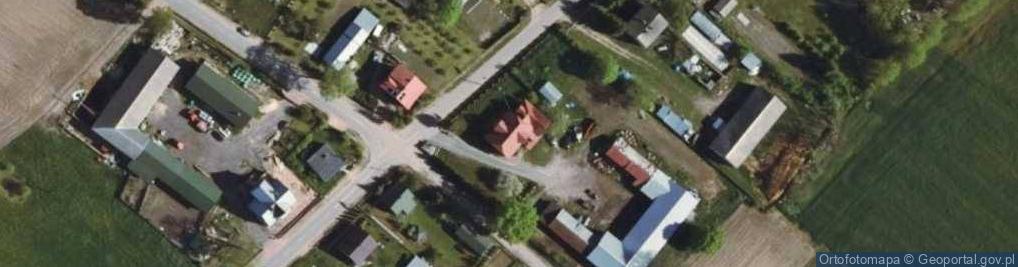 Zdjęcie satelitarne Guty Duże ul.
