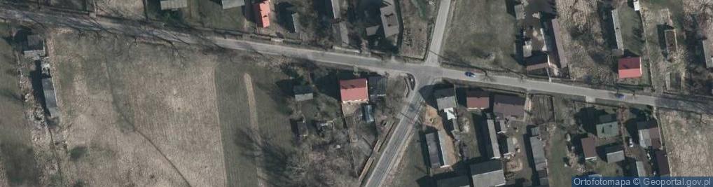 Zdjęcie satelitarne Guzew ul.