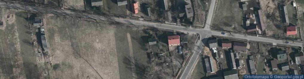 Zdjęcie satelitarne Guzew ul.