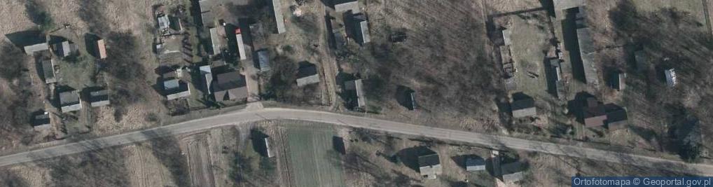Zdjęcie satelitarne Guzew ul.
