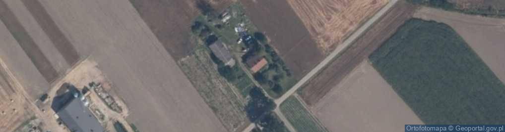 Zdjęcie satelitarne Guzew ul.