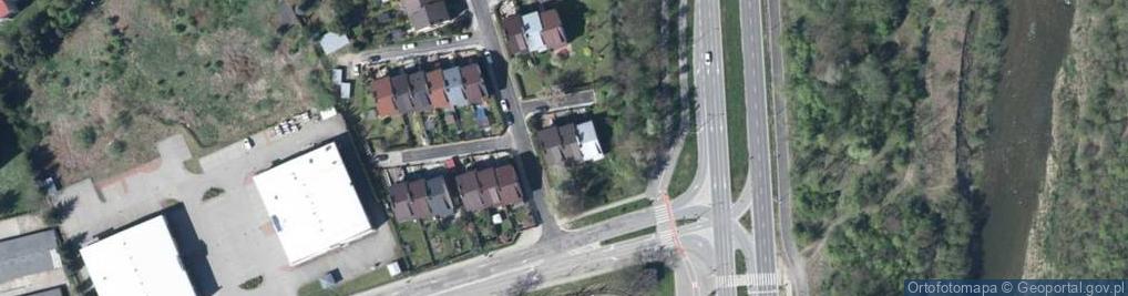 Zdjęcie satelitarne Gucwy Konstantego Klemensa ul.