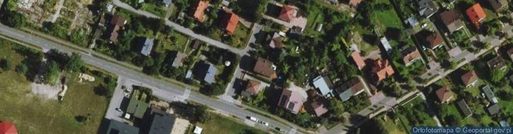 Zdjęcie satelitarne Guzowska ul.