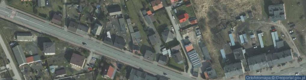 Zdjęcie satelitarne Guzowska ul.