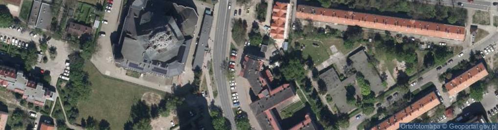 Zdjęcie satelitarne Gubińska ul.
