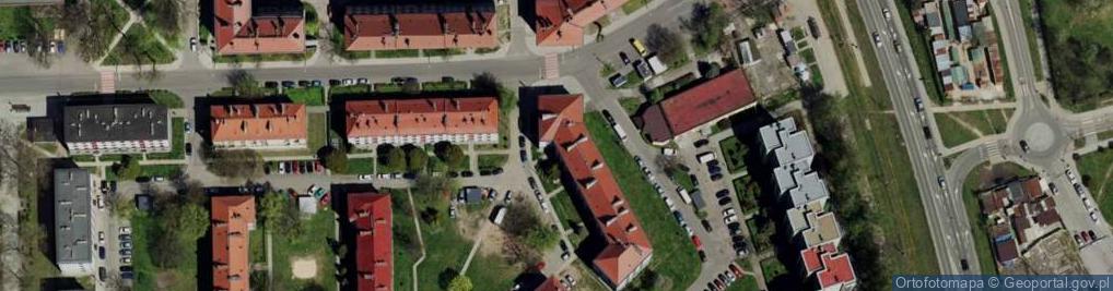 Zdjęcie satelitarne Gwarków Tarnogórskich ul.