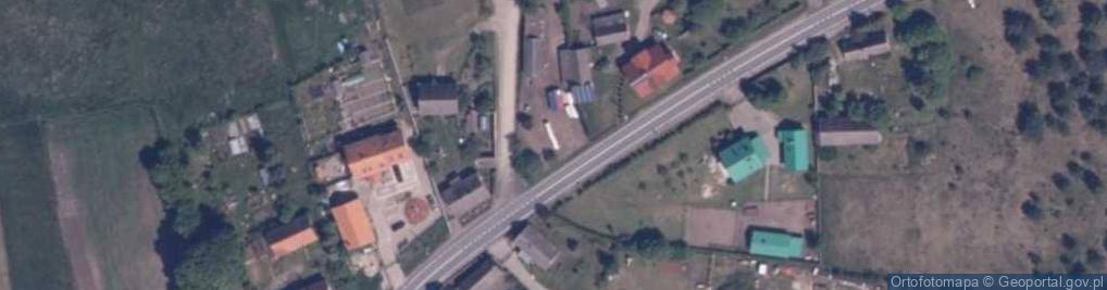 Zdjęcie satelitarne Gwda Mała ul.