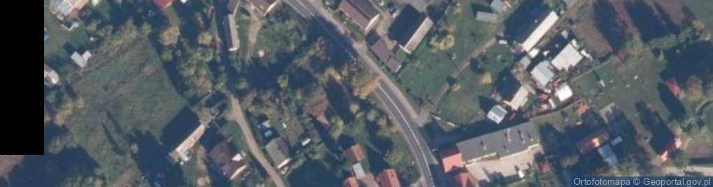 Zdjęcie satelitarne Gwieździn ul.