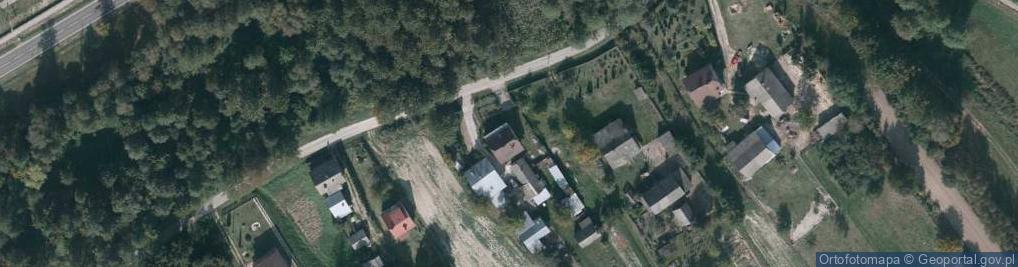Zdjęcie satelitarne Gwizdów ul.