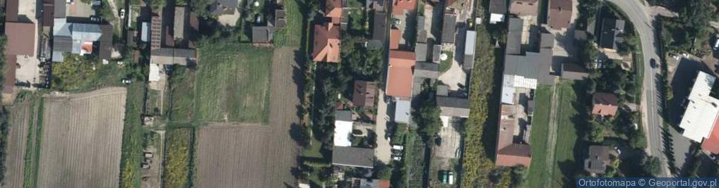 Zdjęcie satelitarne Gwiaździsta ul.
